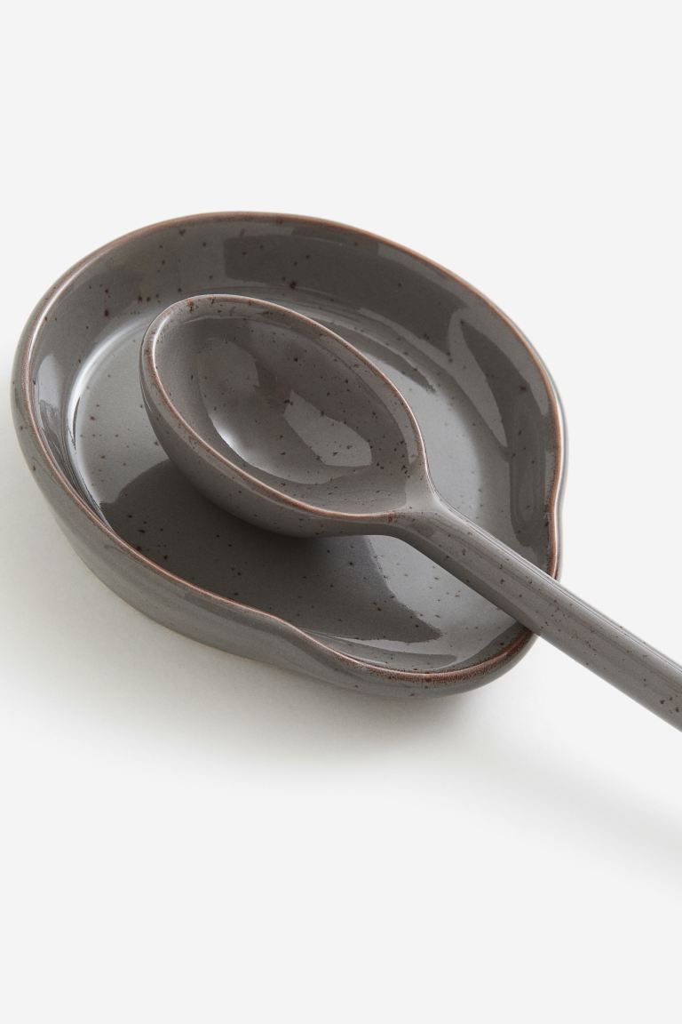 Stoneware Serving Spoon | H&M (US + CA)