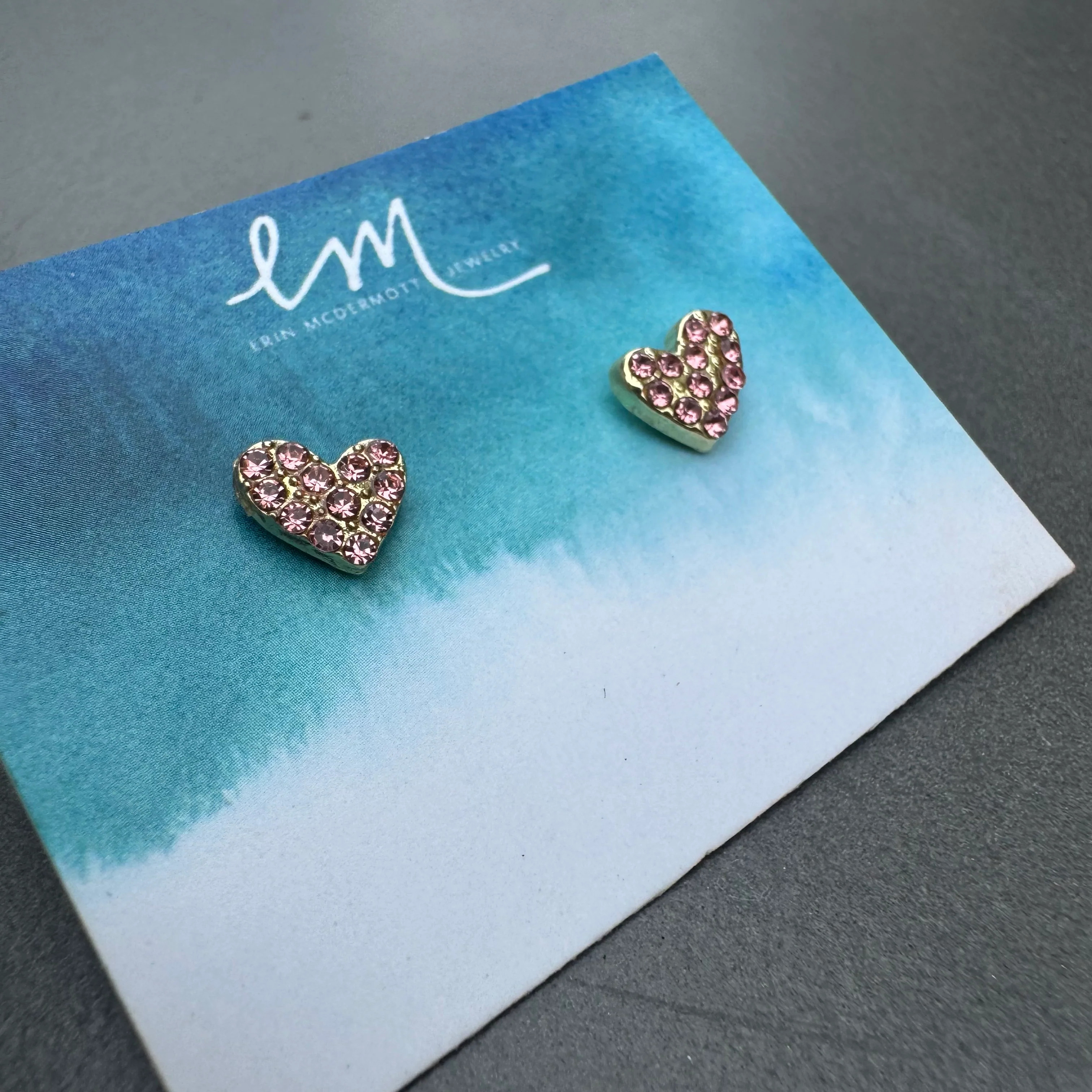Little Love Note Studs | Erin McDermott Jewelry