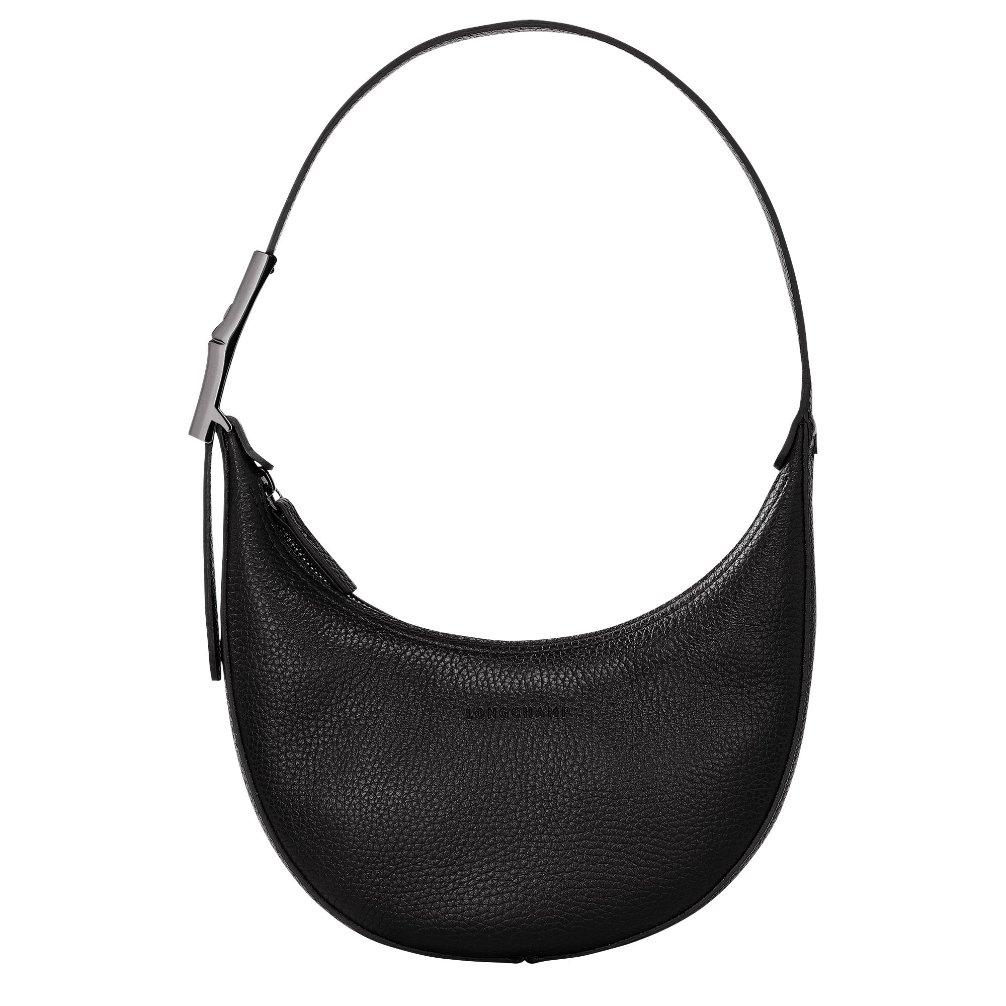 Roseau Essential S Hobo bag Black - Leather (10217968001) | Longchamp GB | Longchamp