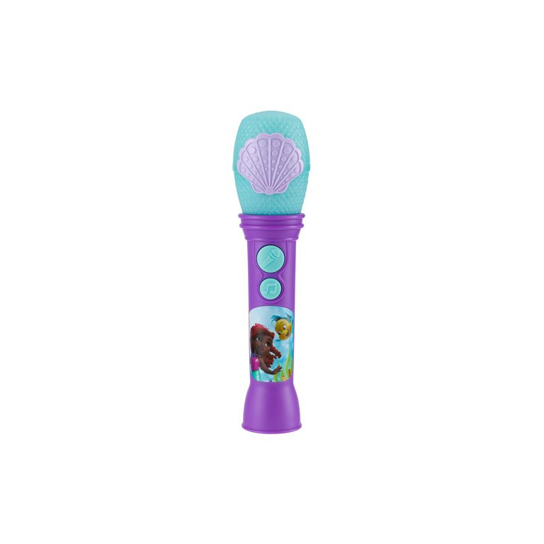 eKids Disney Junior Ariel Microphone Toy for Toddlers, Includes Built-in Music - Walmart.com | Walmart (US)