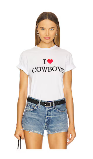I Heart Cowboys Tee in White | Revolve Clothing (Global)