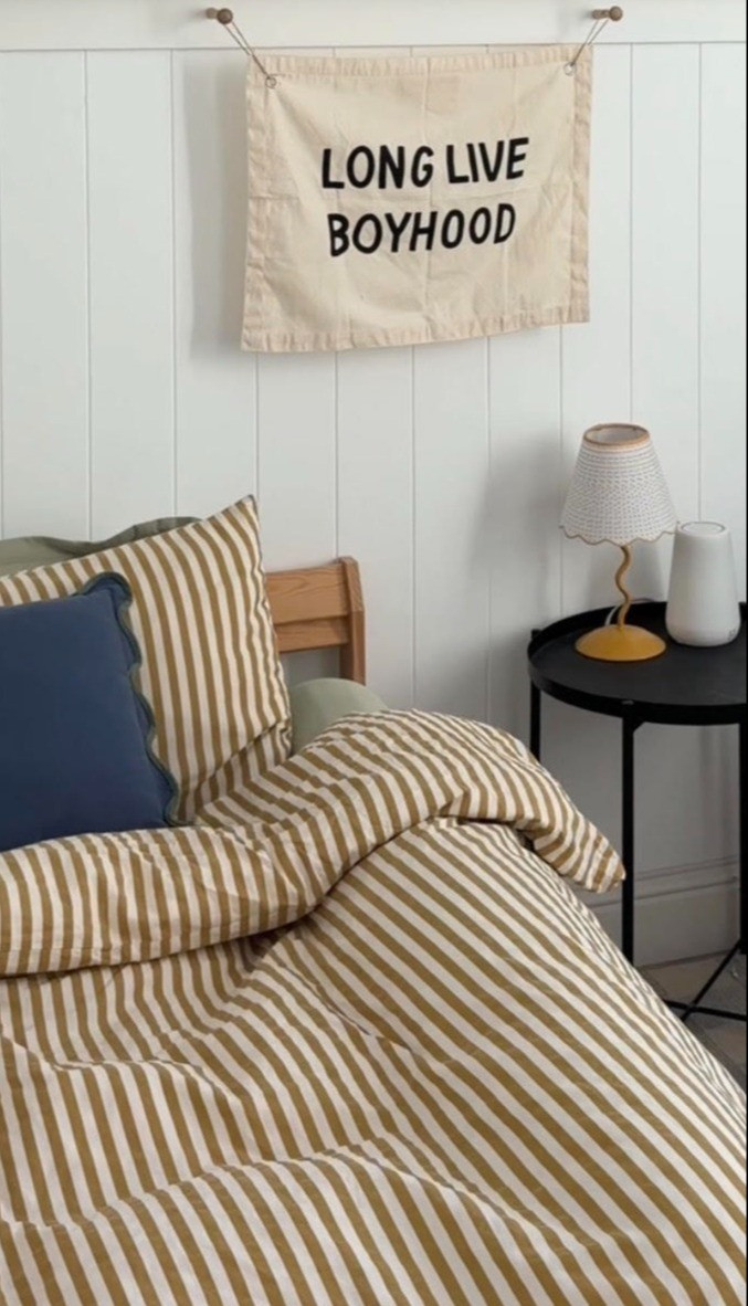 Stripped Bedding 

 #LTKHome #LTKBaby #LTKKids