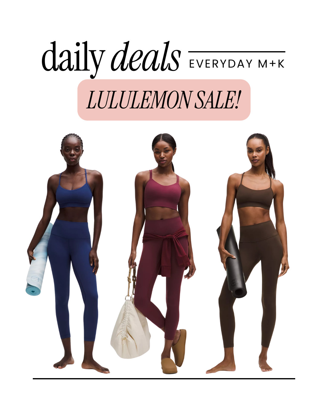Lululemon sale leggings 

 #LTKActive #LTKSaleAlert