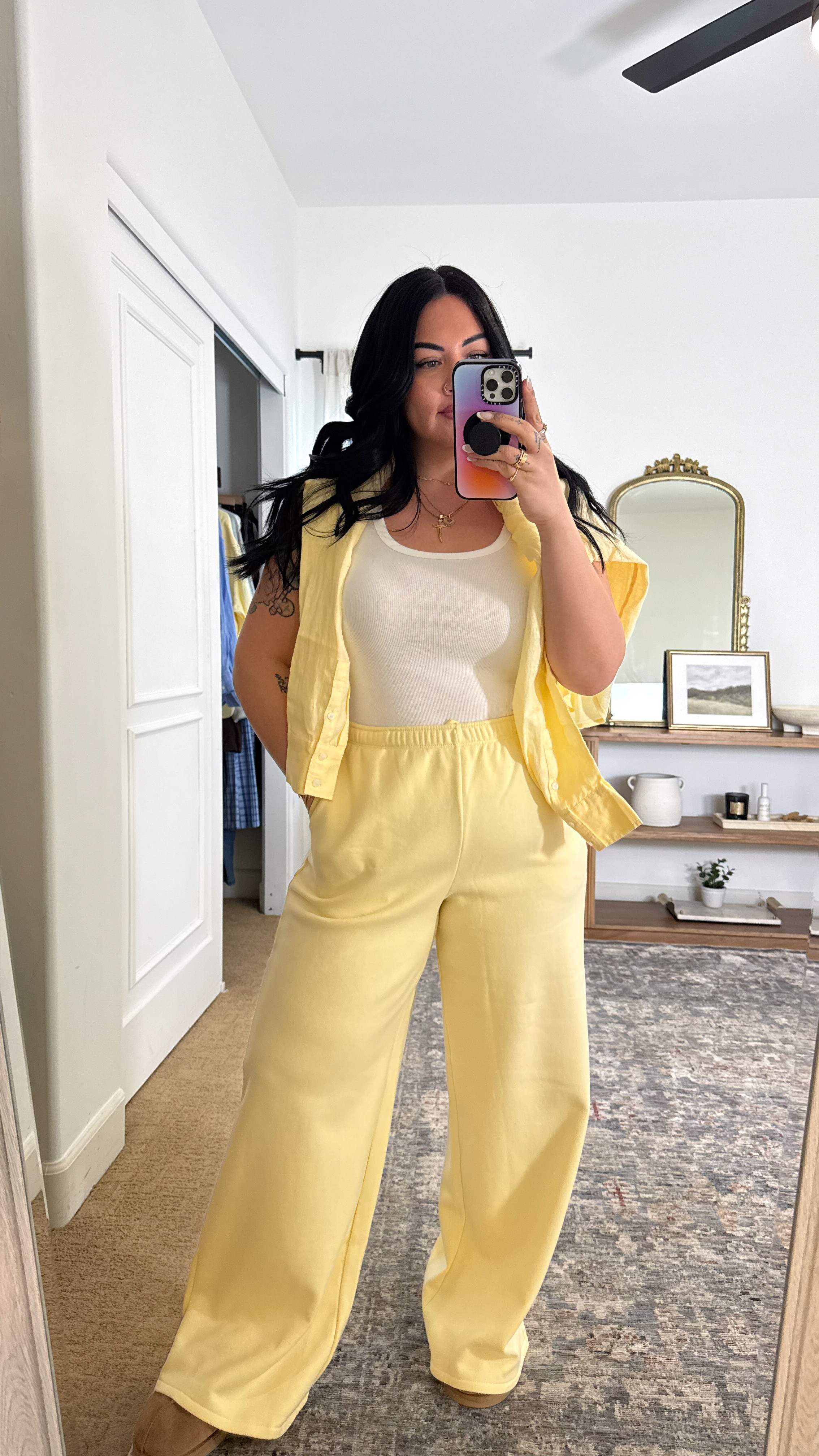 Im wearing a size Large for everything! 

 

#LTKgrwm #LTKootd #LTKMidsize