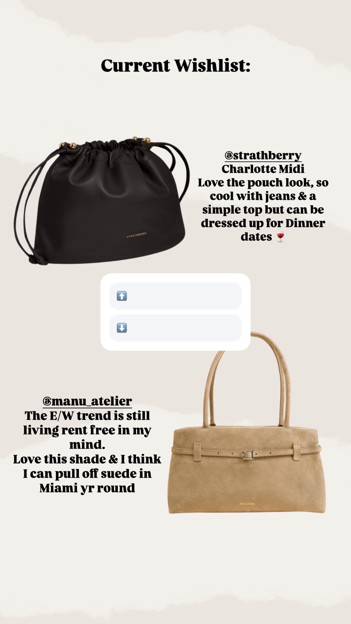 Handbag Wishlist!

#LTKItBag #LTKStyleTip