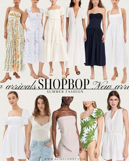 My favorite picks from the Shopbop new arrivals for this summer. Summer outfits. 

#LTKStyleTip #LTKSeasonal #LTKU