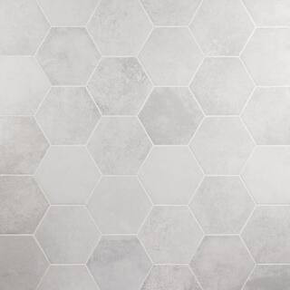 Hayes Blanco 7.87 in. x 9.44 in. Matte Porcelain Floor and Wall Tile (9.84 sq. ft./Case) | The Home Depot