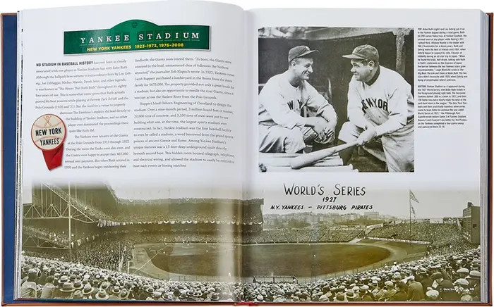Graphic Image Ballparks Past and Present Leather Coffee Table Book | Nordstrom | Nordstrom