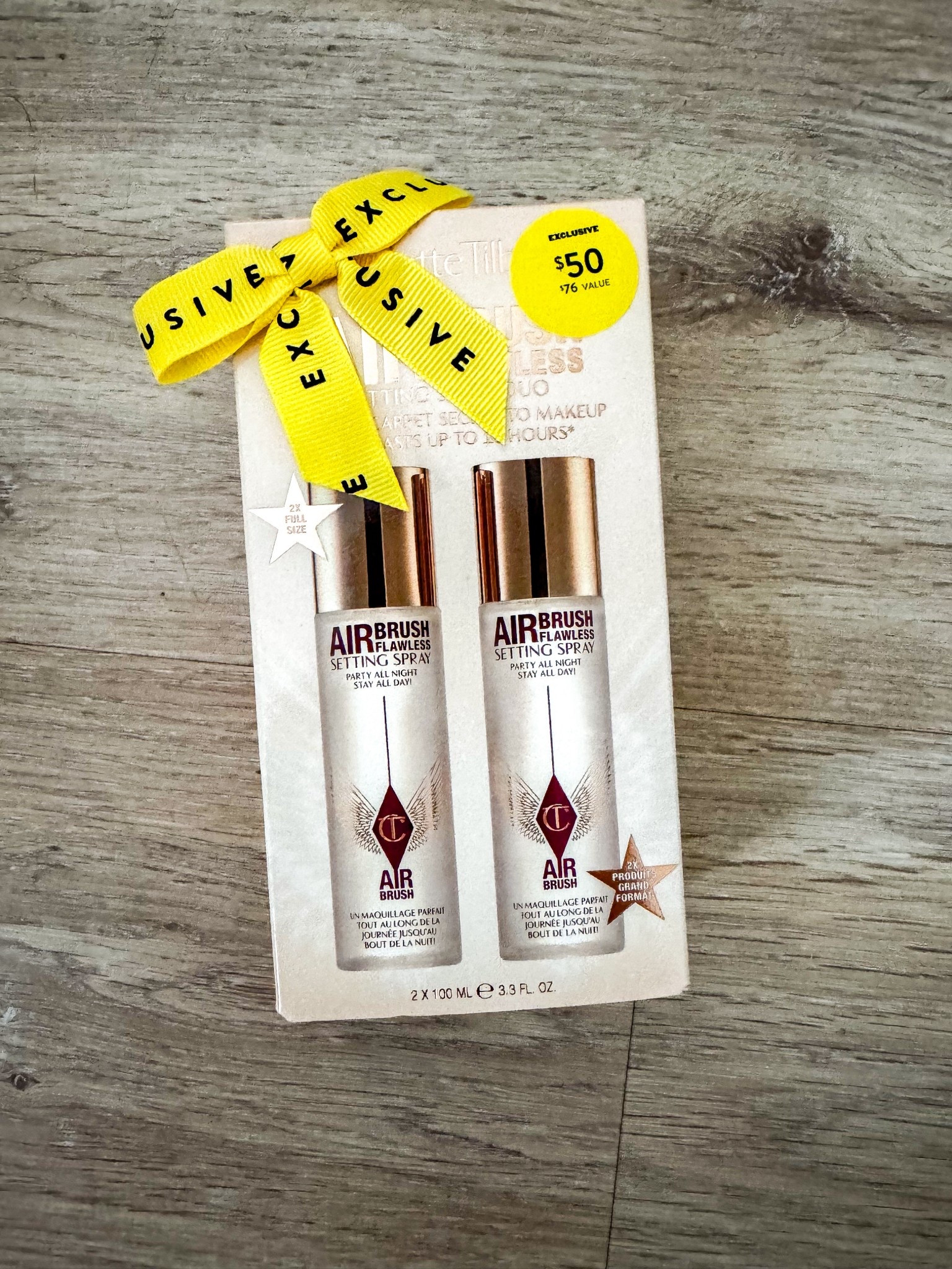 Nordstrom beauty set on sale- Charlotte Tillbury setting spray. Love this setting spray as it’s light and refreshing on the skin, and it does hold makeup! It’s definitely one of my fave setting sprays! 

Beauty faves, Nsale, Nordstrom sale, summer sale, summer beauty, mature skin, gift ideas, beauty over 40

#LTKBeauty #LTKOver40 #LTKSaleAlert