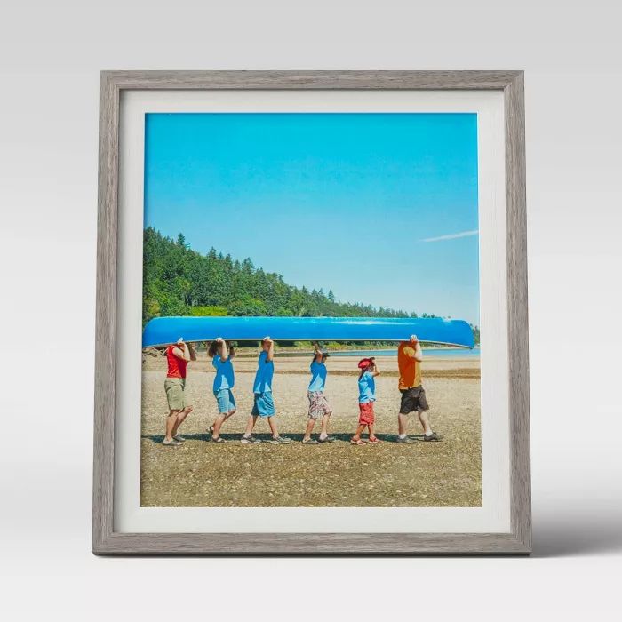8" x 10" Single Image Frame White/Gray - Room Essentials™ | Target