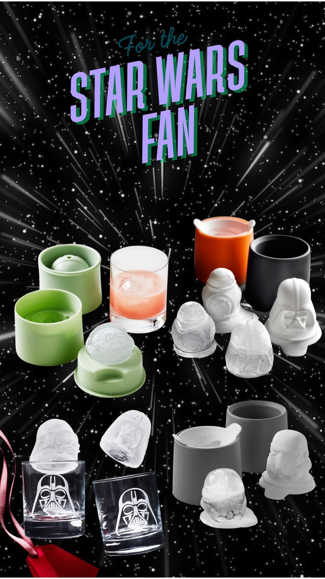 Celebrate Star Wars day with Star Wars whiskey ice cubes from @Williams-Sonoma 

#LTKmomlife #LTKMens #LTKKids