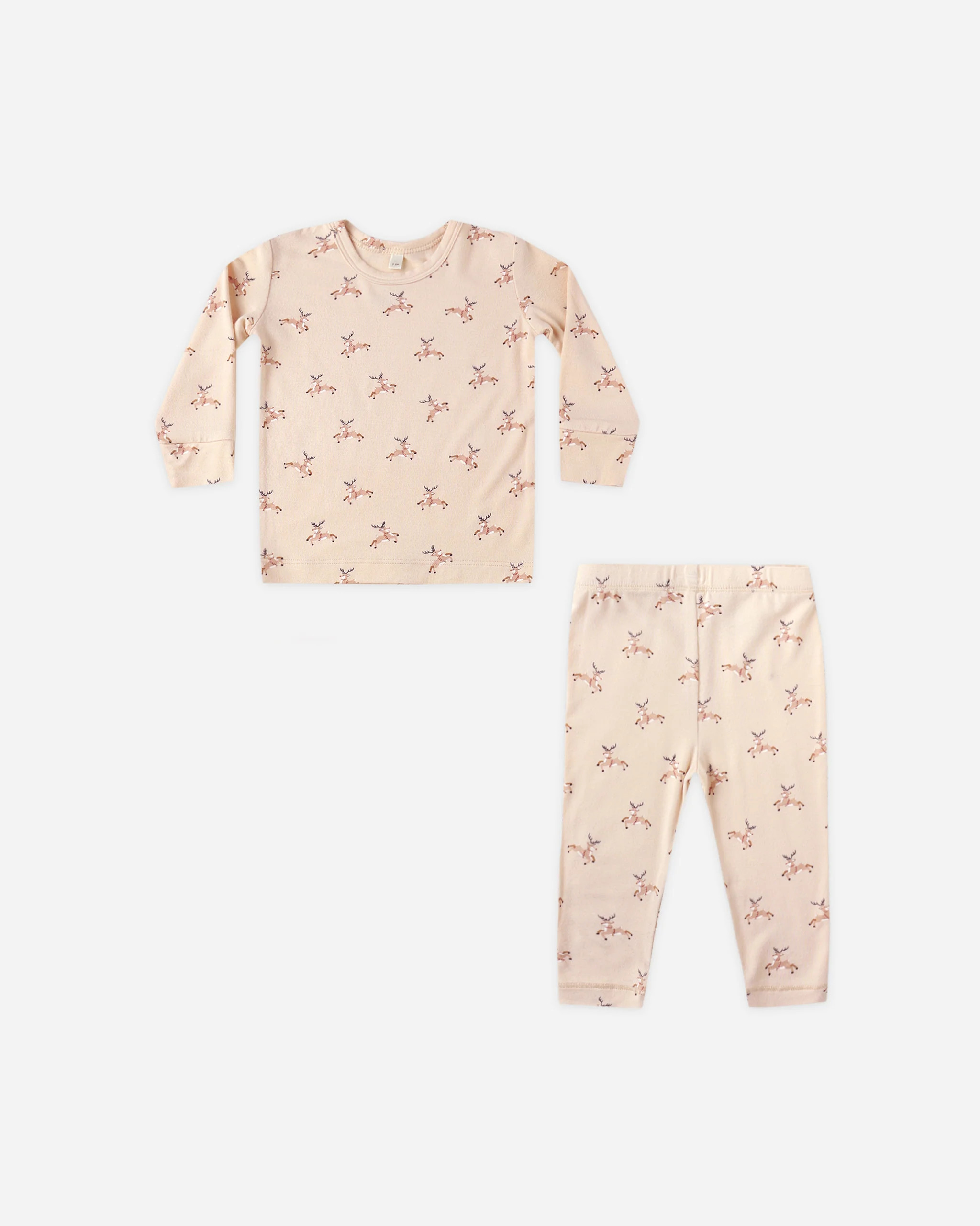 Bamboo Pajama Set || Reindeer | Rylee + Cru