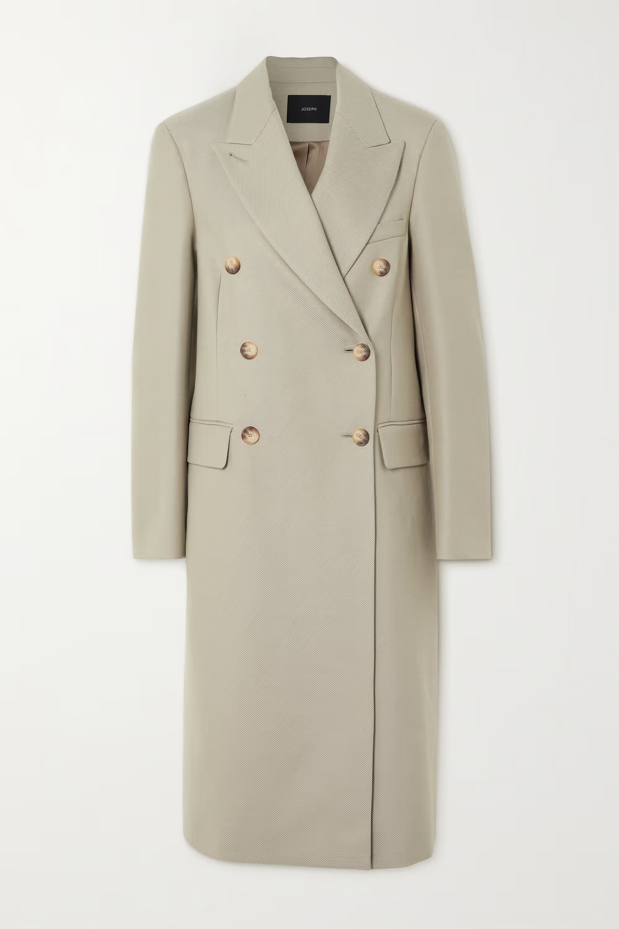 Cornwall double-breasted wool-blend gabardine coat | NET-A-PORTER (US)