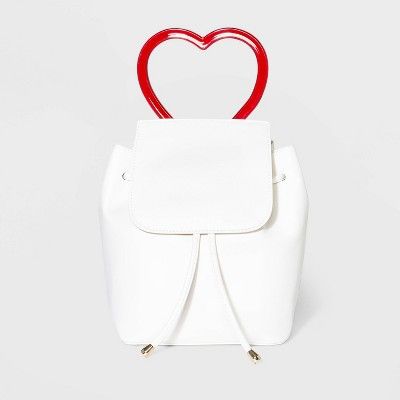 Mini Flap Backpack with Heart Handle - Wild Fable™ | Target
