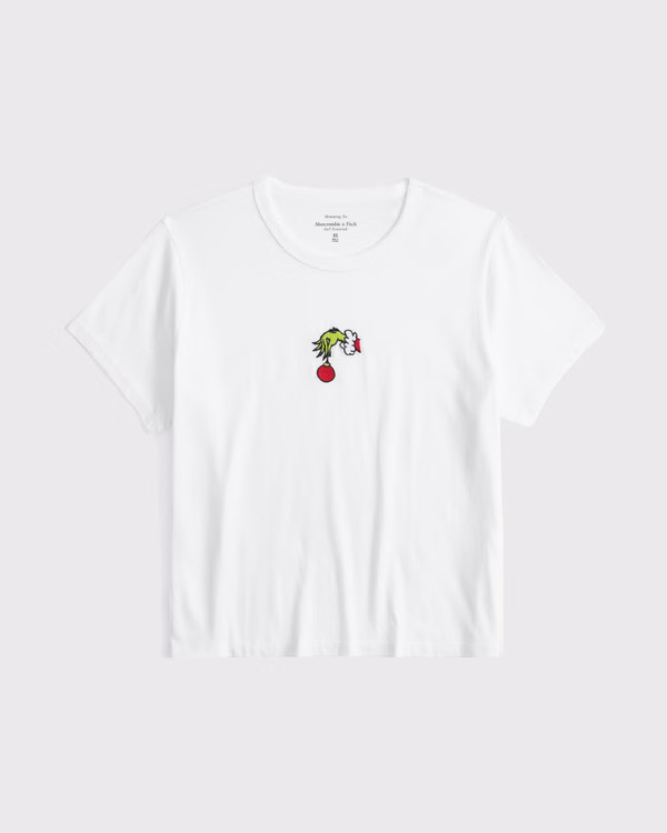 Short-Sleeve The Grinch Graphic Skimming Tee | Abercrombie & Fitch (US)