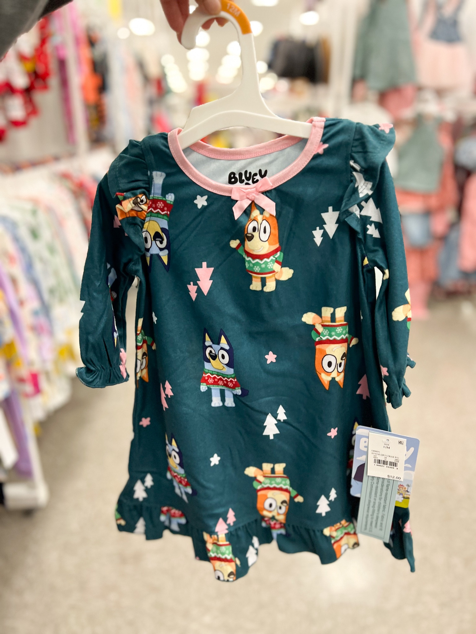 Bluey holiday pjs 