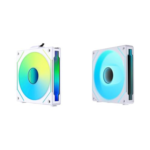Lian Li SL Infinity 120mm & 140mm Reverse Blade White Single Pack Fans (without Controller) | Amazon (US)