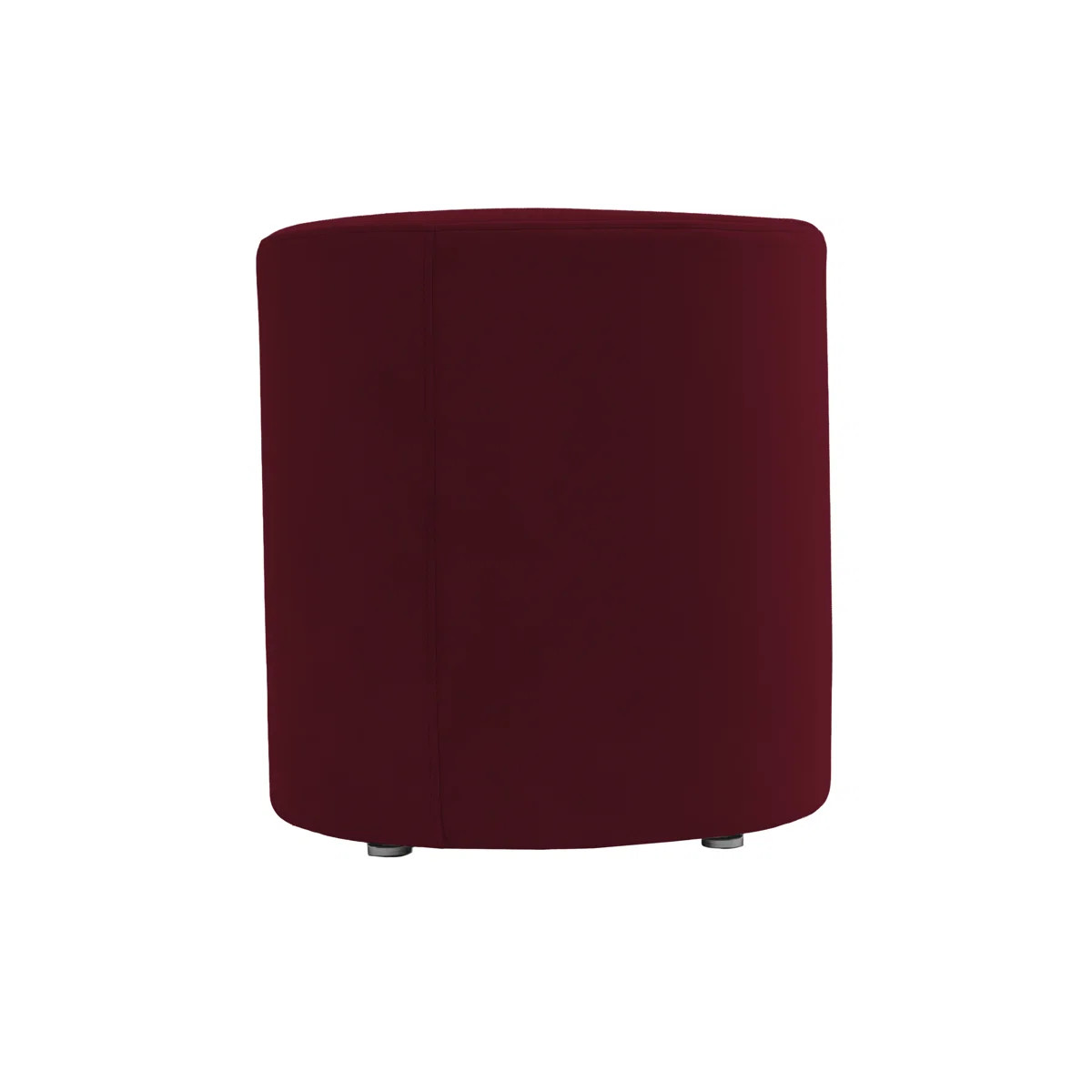 18 inch Round Everyday Microfiber Ottoman, 19 inch Height | Wayfair North America