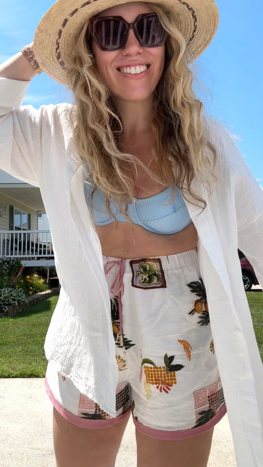 Summer outfit,  vacation outfit, beach outfit, Vetchy swimsuit, cover-up, east coast summer

#LTKSeasonal #LTKSwim #LTKMidsize