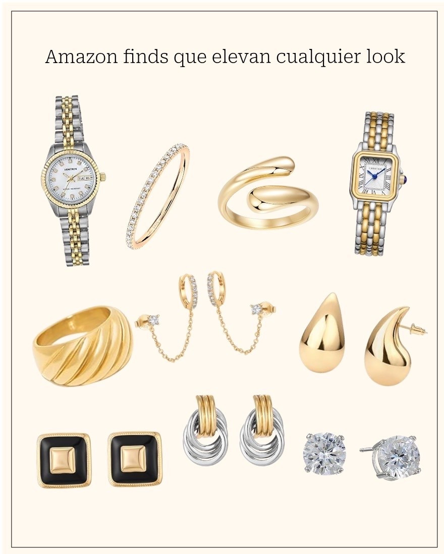 Amazon finds que elevan cualquier look ✨🤍

Estas piezas se ven muchísimo más caras de lo que cuestan y combinan con literalmente todo 👀

Les dejé todos los links aquí ✨


#LTKfinds #LTKstyletip #LTKunder50 #LTKfashion #LTKbeauty #AmazonFinds #AmazonFashion #JewelryFinds

#LTKootd #LTKgrwm