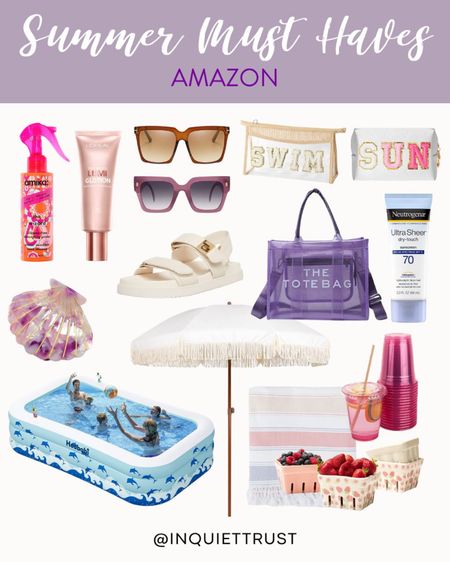 Get these summer must-haves including sunglasses, sandals, inflatable pool and more!

#amazonfinds #vacationessentials #summermusthaves #poolmusthaves

#LTKGiftGuide #LTKSeasonal #LTKFind