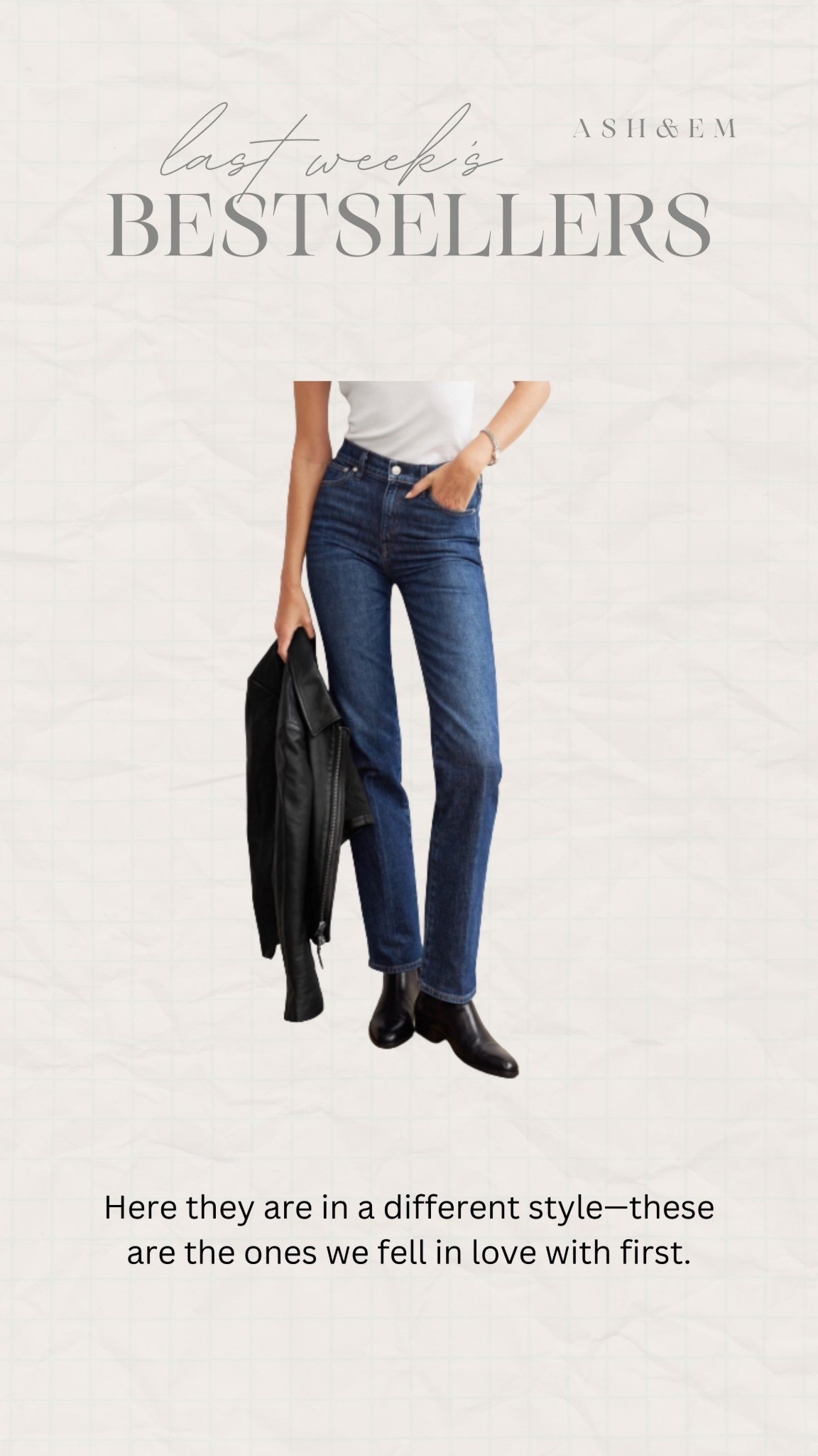 Last weeks bestseller!

Spring denim, women’s jeans, AYR jeans, closet staple

#LTKSeasonal