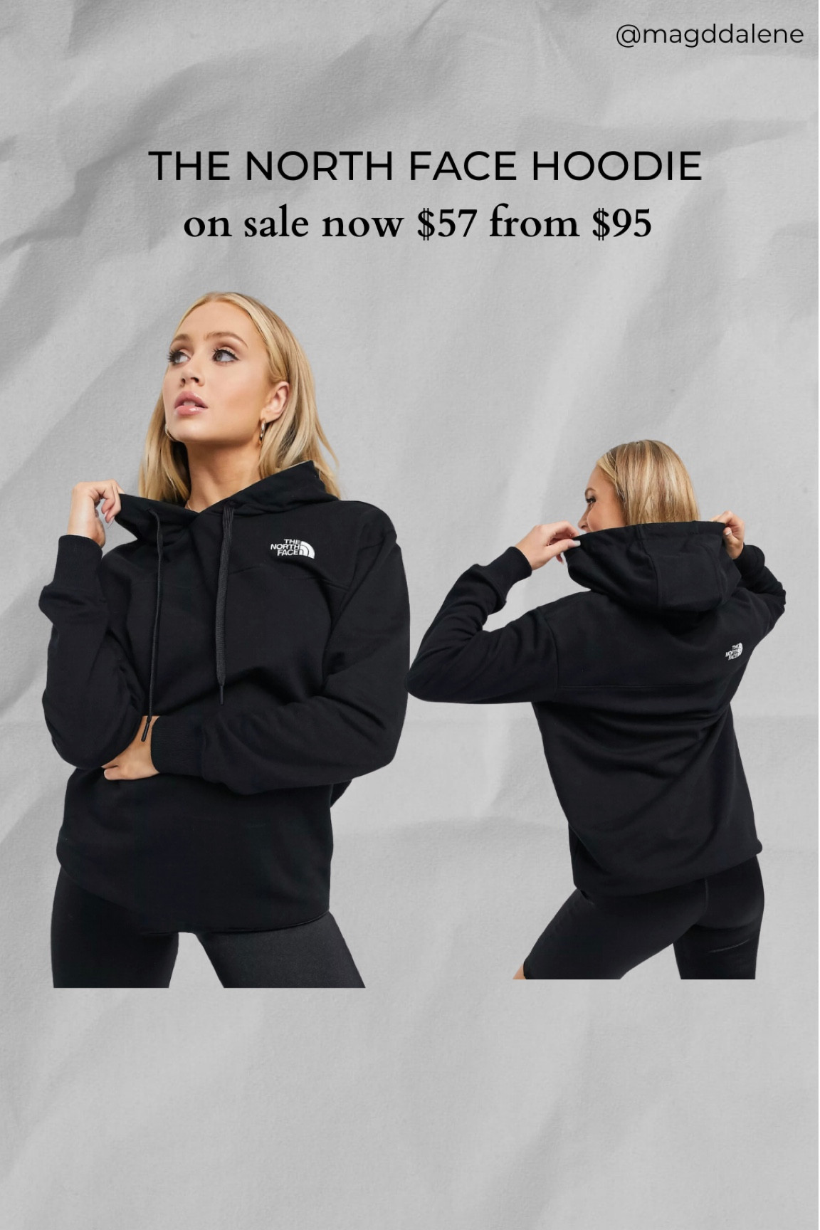 Obsessed with this black hoodie. The North Face is a great quality brand. This would be so comfortable for travel or just having a casual day. It is -40% on sale now. 

#LTKunder100 #LTKSale #LTKFind