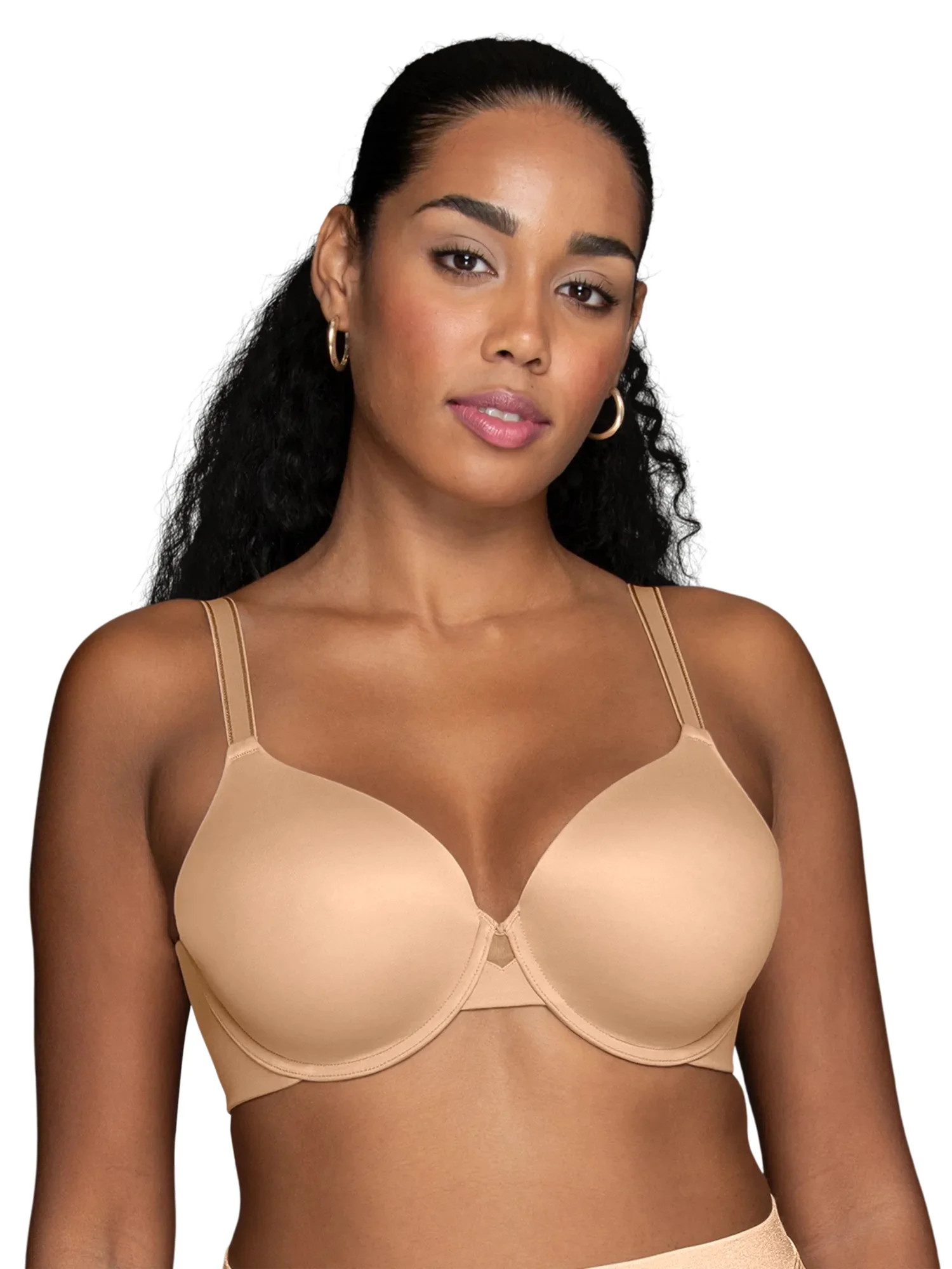 Vanity Fair Radiant Women's Underwire Bra - Back and Side Smoothing, Full Coverage T-Shirt Bra, S... | Walmart (US)