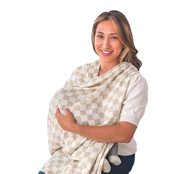 Itzy Ritzy Breastfeeding Boss Multi-Use Cover – A Nursing Cover, Swaddle, Car Seat Cover, Tummy... | Amazon (US)