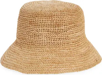 Isadora Straw Bucket Hat | Nordstrom