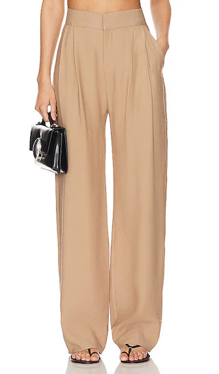 Fallon Pant in Camel | Revolve Clothing (Global)