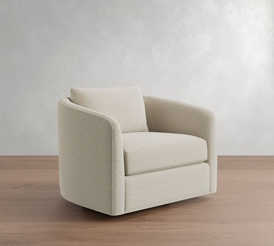 Remmy Swivel Chair | Pottery Barn (US)