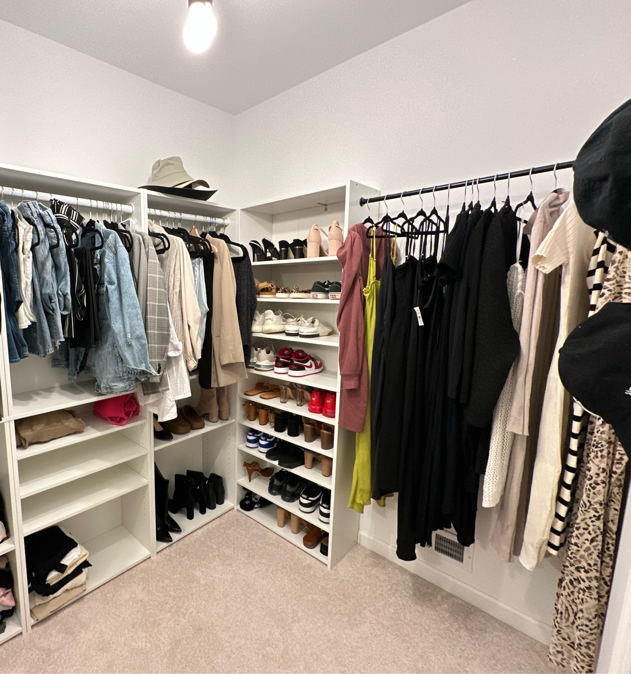 Bookshelf closet (the ROD SIZE IS 18-30in its from Home Depot. The link is not available online  

#LTKfindsunder100 #LTKfamily #LTKhome