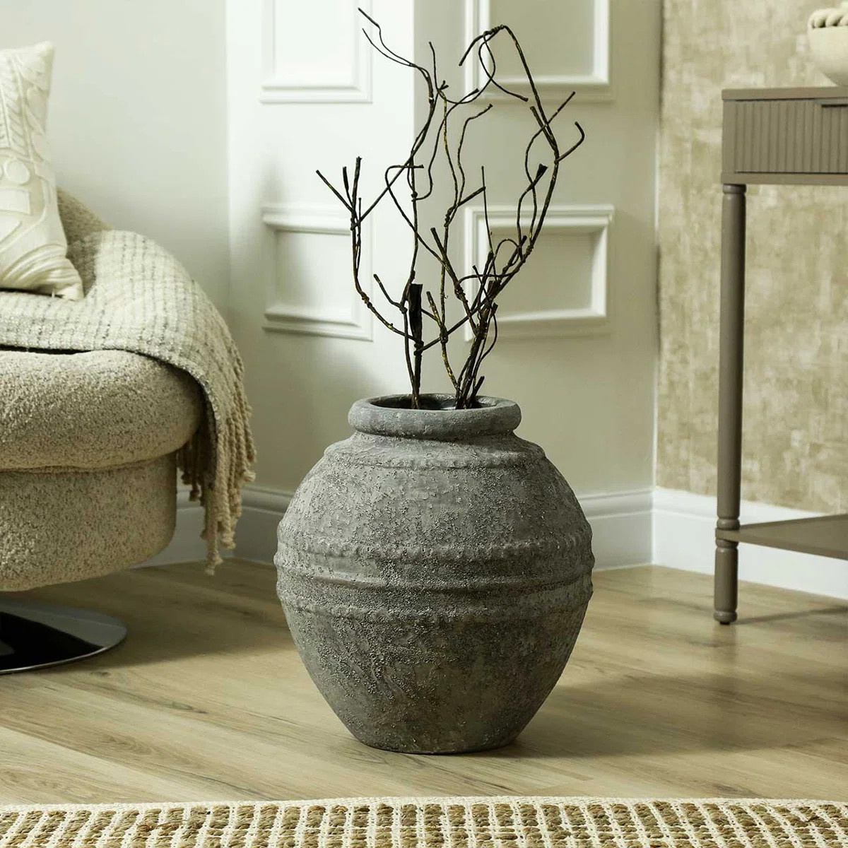 Cerny Terracotta Floor Vase | Wayfair UK