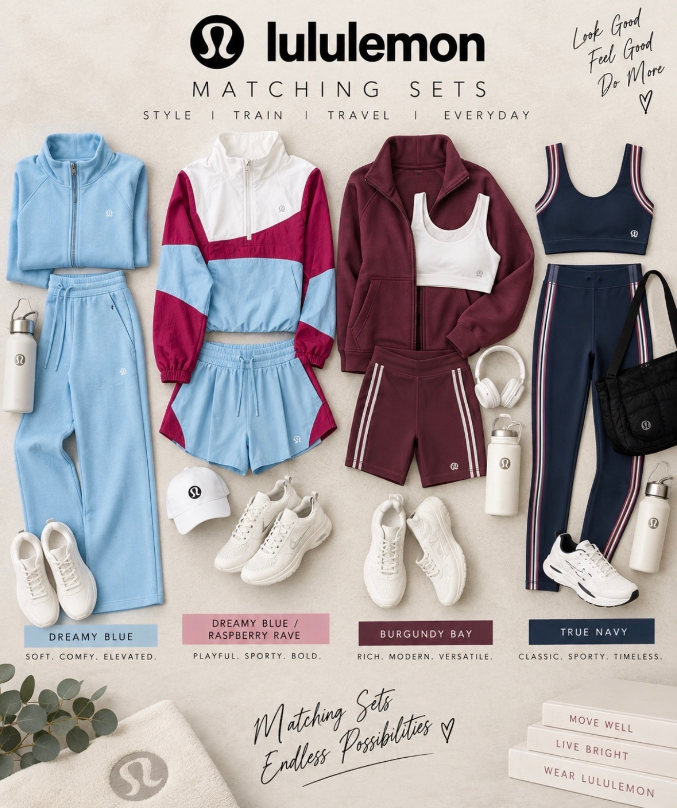 Lululemon matching sets
New Arrivals

Lululemon outfit, activewear, fitness , tennis look, gym look,

#LTKfall #LTKfitness #LTKstyletip