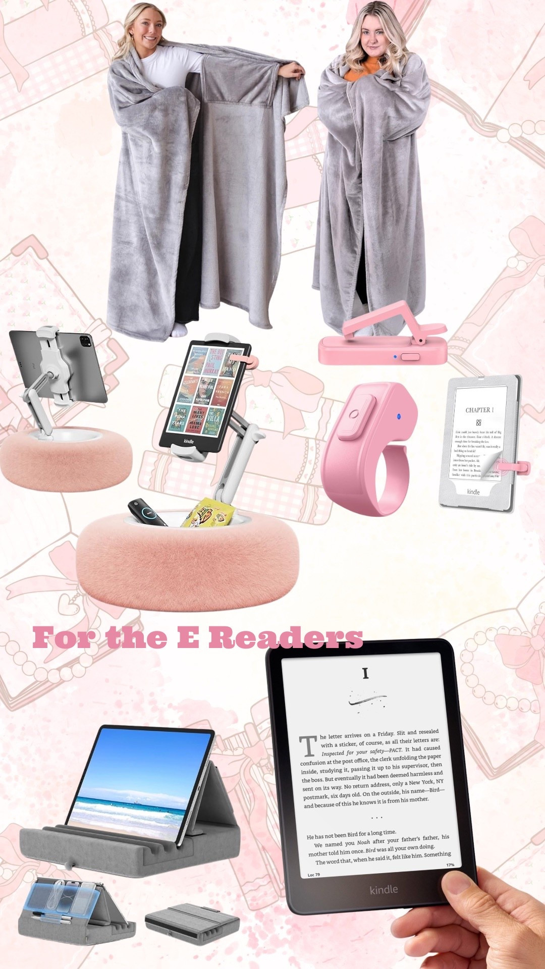 My favorite things for reading on my Kindlee

#LTKCyberWeek #LTKGiftGuide