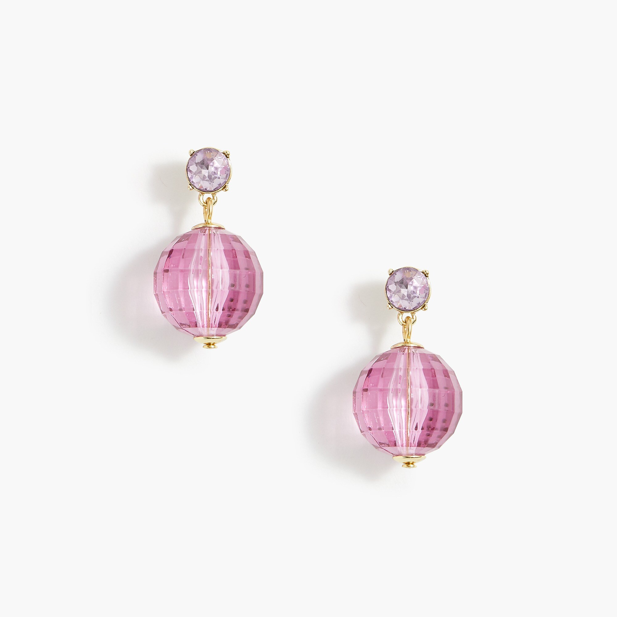 Crystal bauble statement earrings | J.Crew Factory