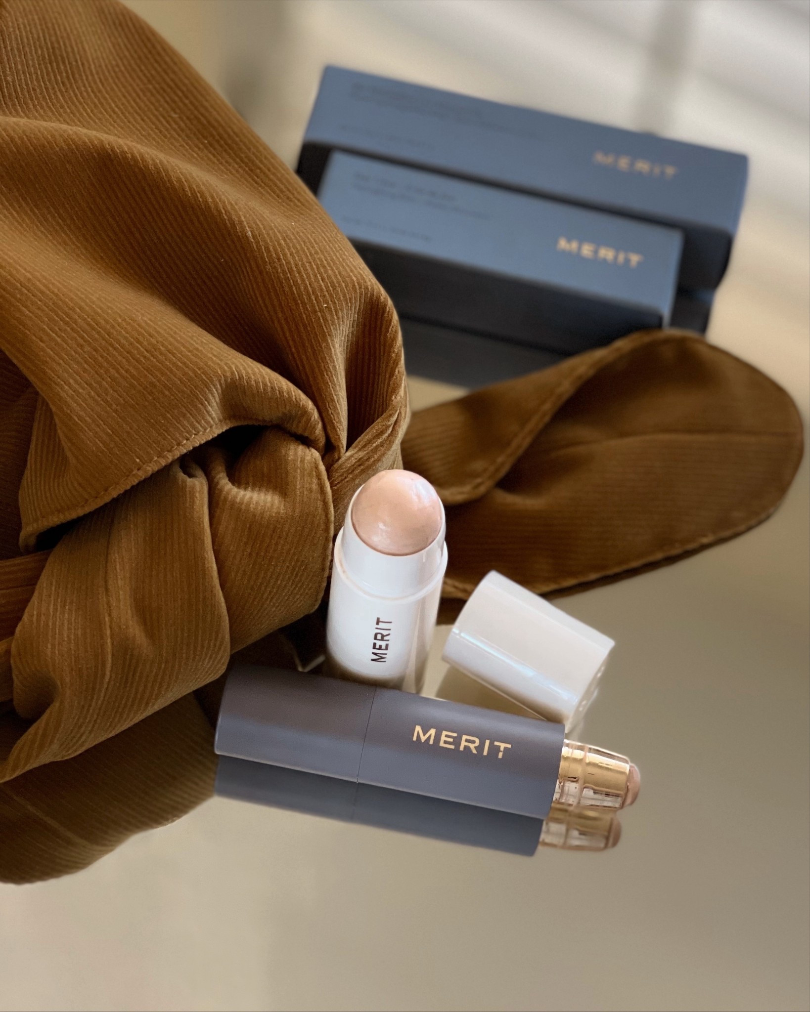 Everyday glowy makeup look with Merit Beauty’s Foundation Stick and Day Glow Highlighting Balm. Clean beauty staples for a natural, no-makeup makeup finish.

#LTKgrwm #LTKBeauty #LTKValentine