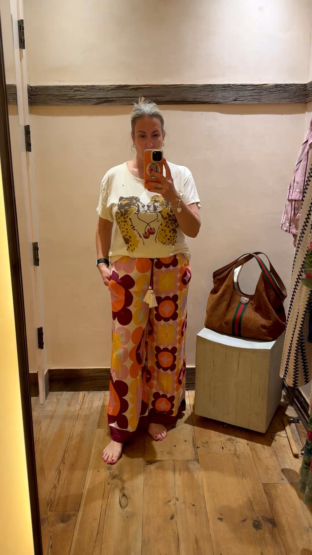 Love a good vacation pant and ANTHRO has some of the best!  These were comfy and light weight.  I would pair this with a denim shirt for everyday wear.  Wearing Sz L / I’m 5’7” 

🔎 vacation pants, pants for vacation, lightweight pants for spring, lightweight pants for summer, every day pants, colorful pants, comfy pants, pull on pants, styled with bags

#LTKootd #LTKOver40 #LTKMidsize
