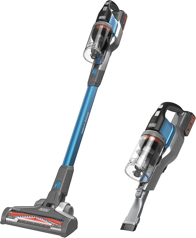 BLACK+DECKER Powerseries Extreme Cordless Stick Vacuum Cleaner, Blue (BSV2020G) | Amazon (US)