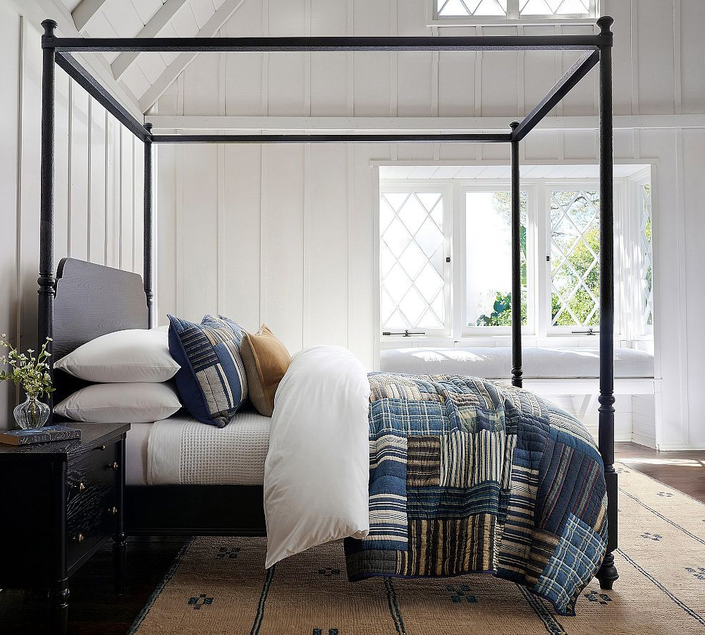 Audrey Striped Patchwork Quilt | Pottery Barn (US)