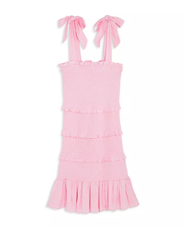 Girls' Evan Smocked Ruffle Dress - Big Kid | Bloomingdale's (US)