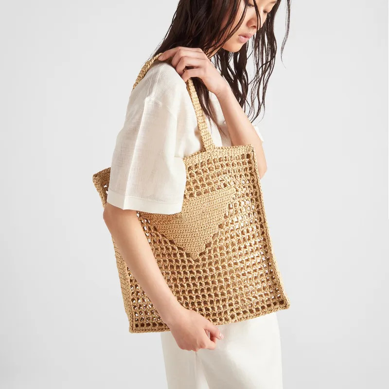beach bag raffia tote bags high quality luxurys handbags women luxury crossbody purses designer b... | DHGate