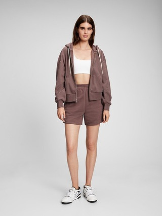 Vintage Soft Cropped Full-Zip Hoodie | Gap (US)
