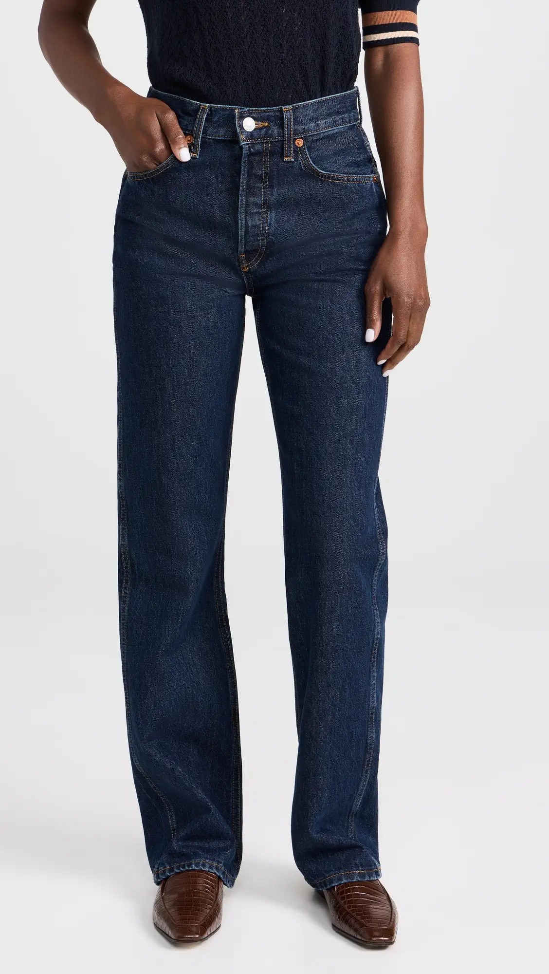 RE/DONE 90s High Rise Loose Jeans | Shopbop | Shopbop