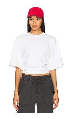 AGOLDE Shari Tee in White from Revolve.com | Revolve Clothing (Global)