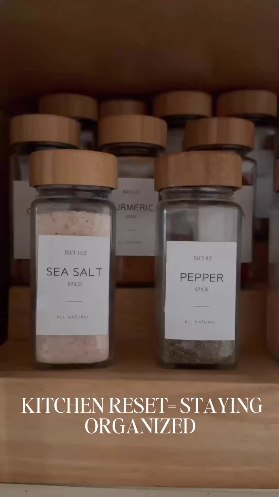 One small upgrade that makes a kitchen look instantly more polished 🤍

As a home stager, details matter — and matching spice jars are one of the easiest ways to make a pantry or cabinet feel clean, organized, and elevated.

These photograph beautifully and work for any kitchen style.
Save this for your next home reset 👀

#LTKFindsUnder50 #LTKHome #LTKBeauty