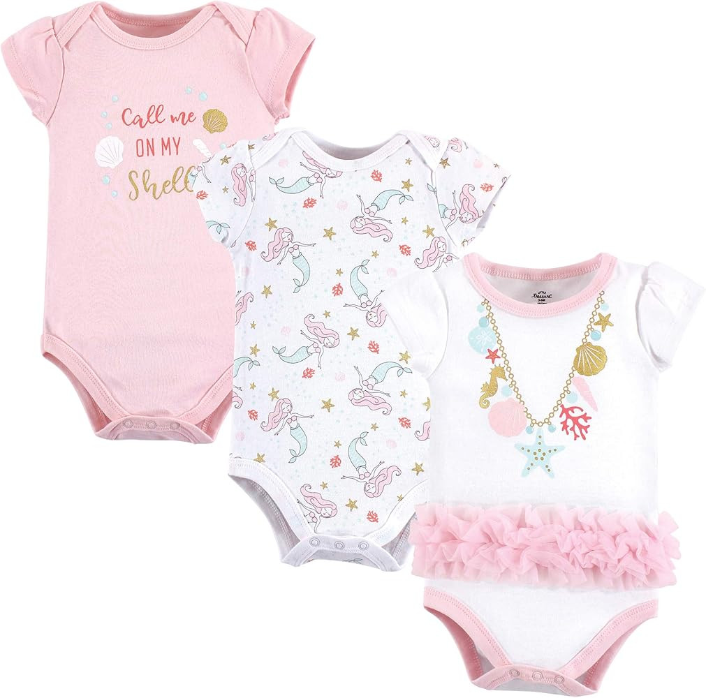 Little Treasure Unisex Baby Cotton Bodysuits | Amazon (US)