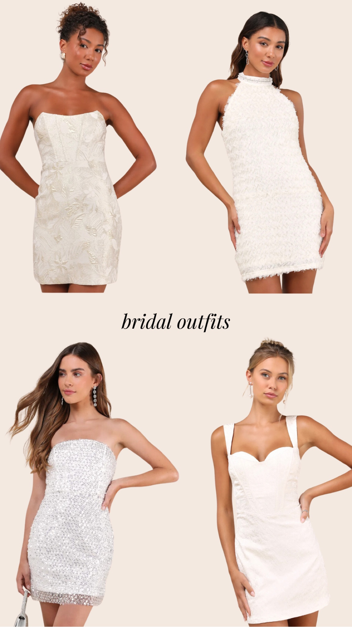 Bridal outfits, wedding, bride outfits, white dress,
Bachelorette outfit, wedding shower outfit, bridal shower outfit, bridal dress, rehearsal, reception dress, engagement party dress

#LTKStyleTip #LTKFindsUnder100 #LTKWedding