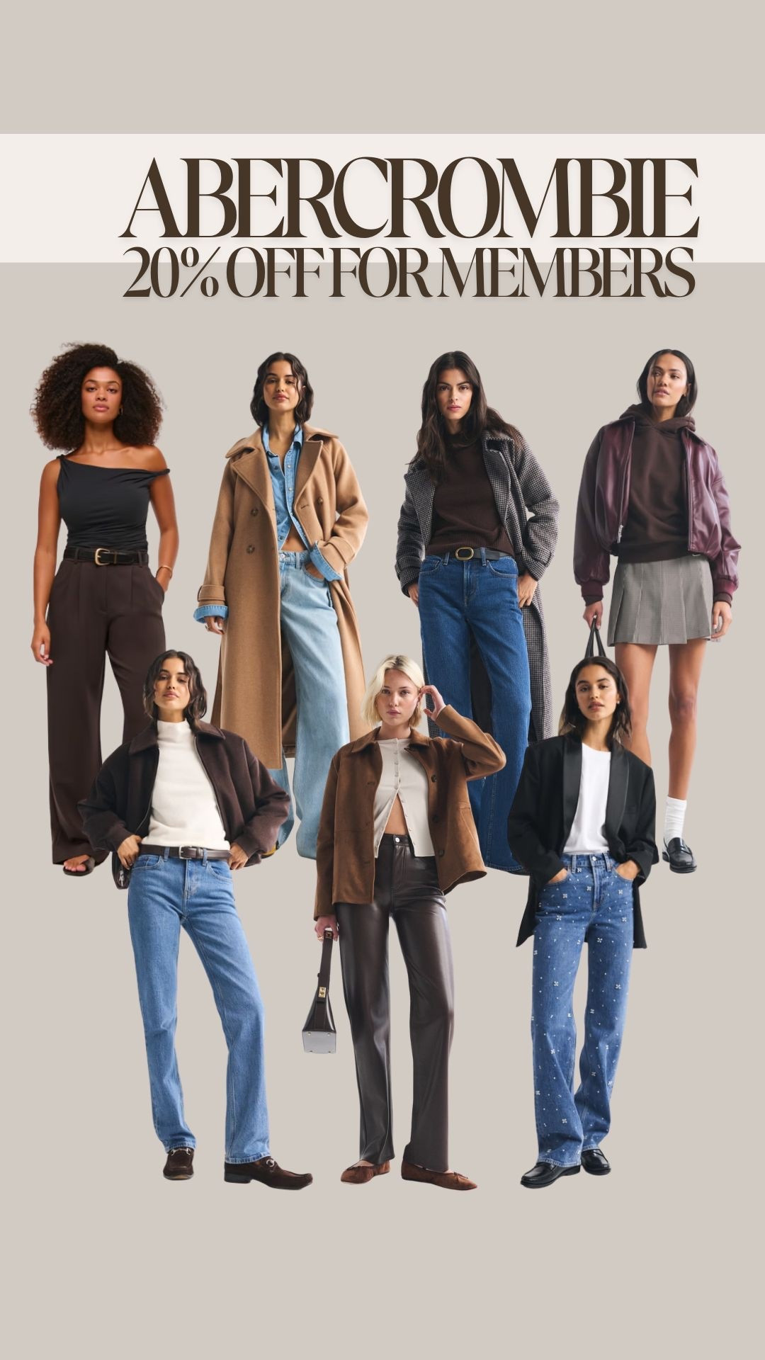 Abercrombie 20% off 🤎

#LTKsale #LTKfestive #LTKwinter